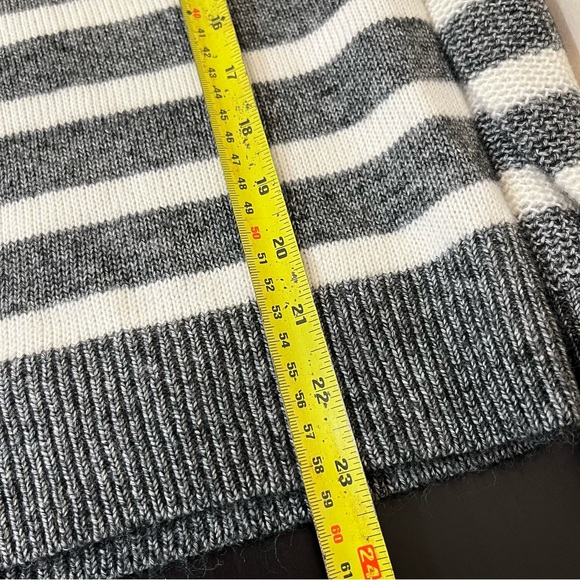LOFT Striped Turtleneck Sweater - Cotton Acrylic Blend - Picture 12 of 12